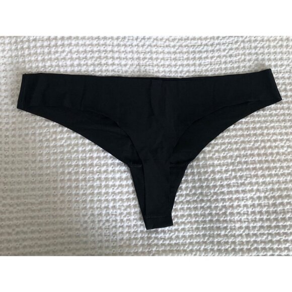 NWT GapBody No Show Thong, Black 5-piece set, XL - Picture 4 of 5